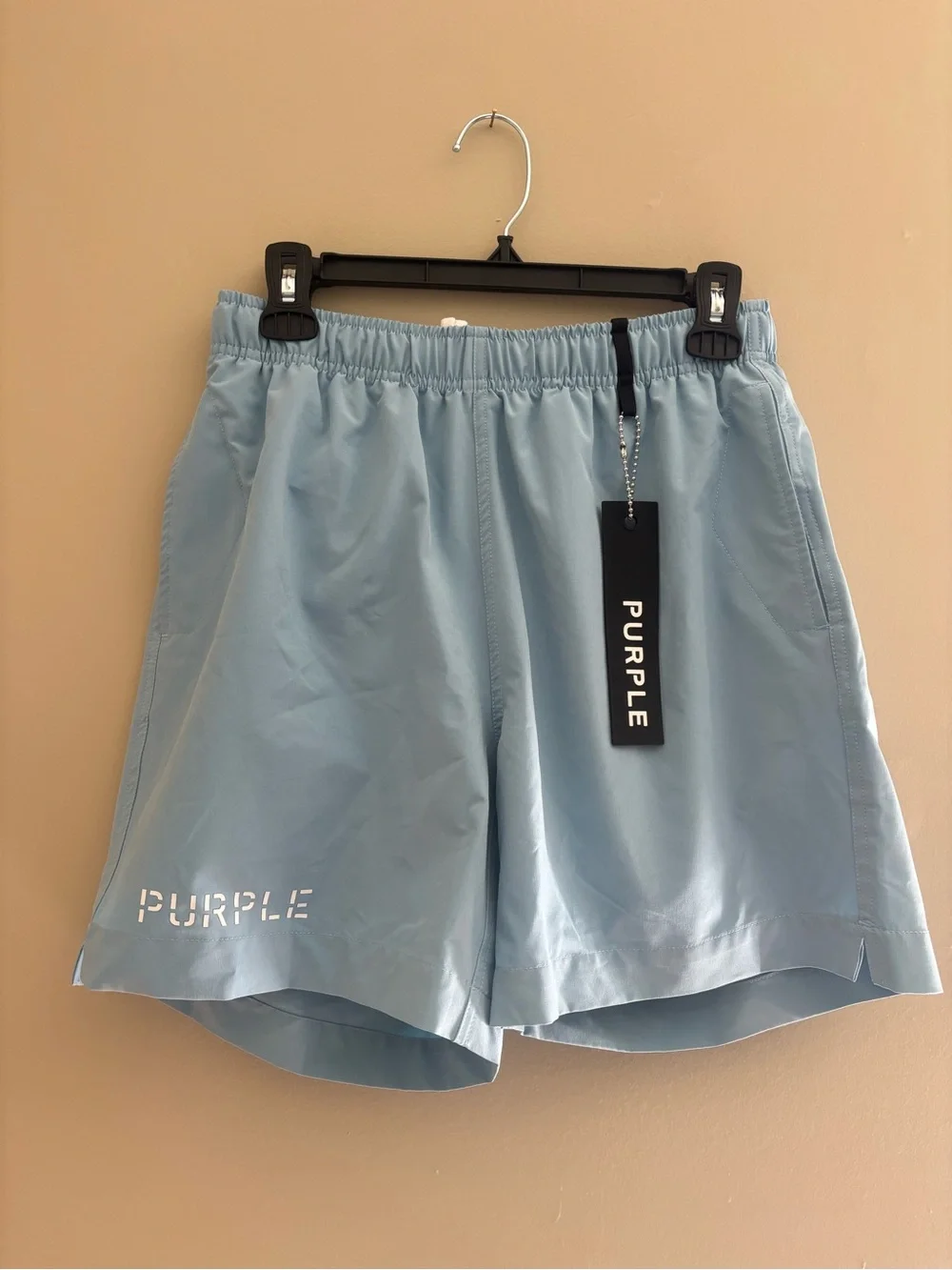 Purple brand swim trunks